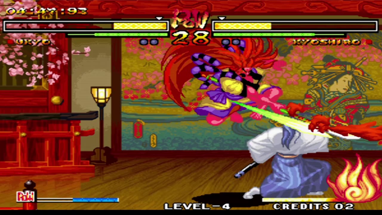 Ukyo vs Kyoshiro