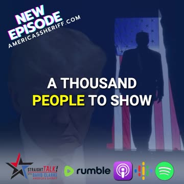 EP 65 Short: America’s Sheriff David Clarke discussing the support of Trump during Trial