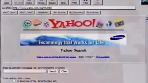 Kids in 1996 being very excited about being on the internet