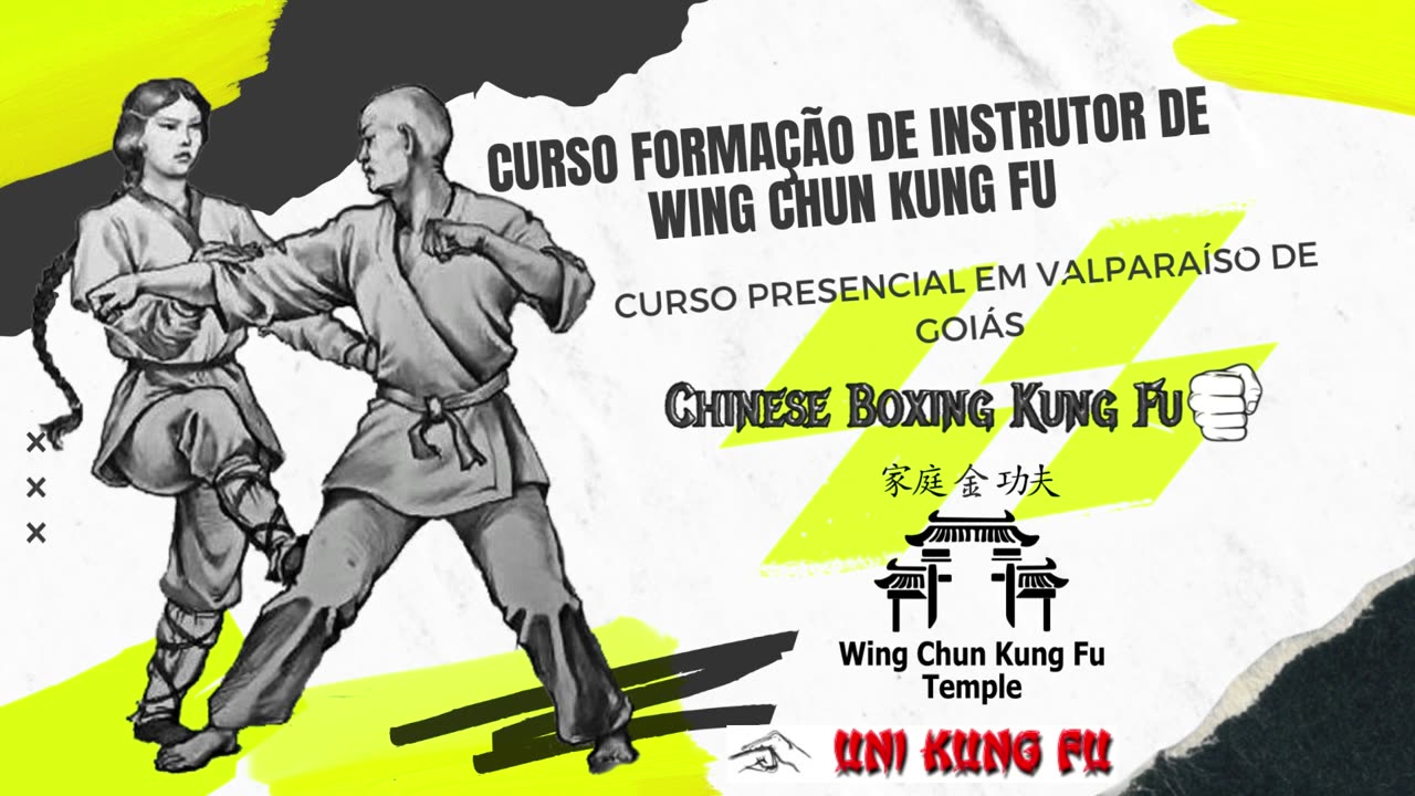 Workshop Wing Chun Kung Fu - Instrutor (Sifu) presencial