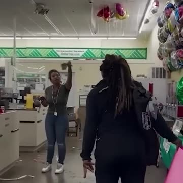 Black Karen LOSES HER MIND At Dollar Tree