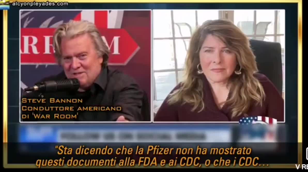 Dr.ssa Naomi Wolf: COVID è un'arma biologica per depopolare il mondo