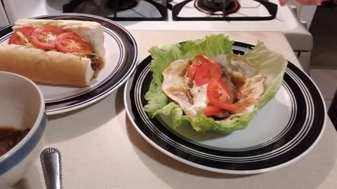 New Orleans Po Boy Roast Beef (Low Carb)