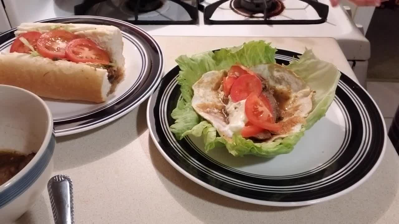 New Orleans Po Boy Roast Beef (Low Carb)