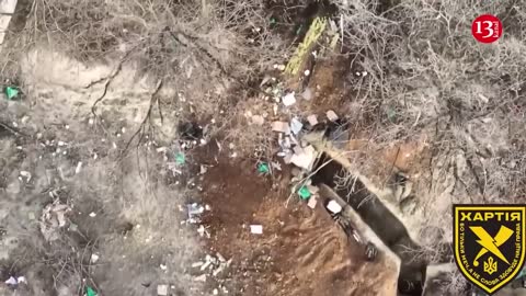 "Insects couldn't escape drone yet again” - drone finds Russians hiding along the trench