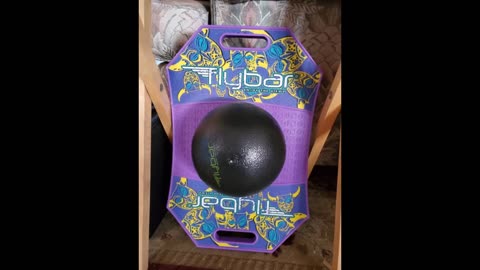 Flybar Pogo Ball for Kids, Jump Trick Bounce Board with Pump and Strong Grip Deck