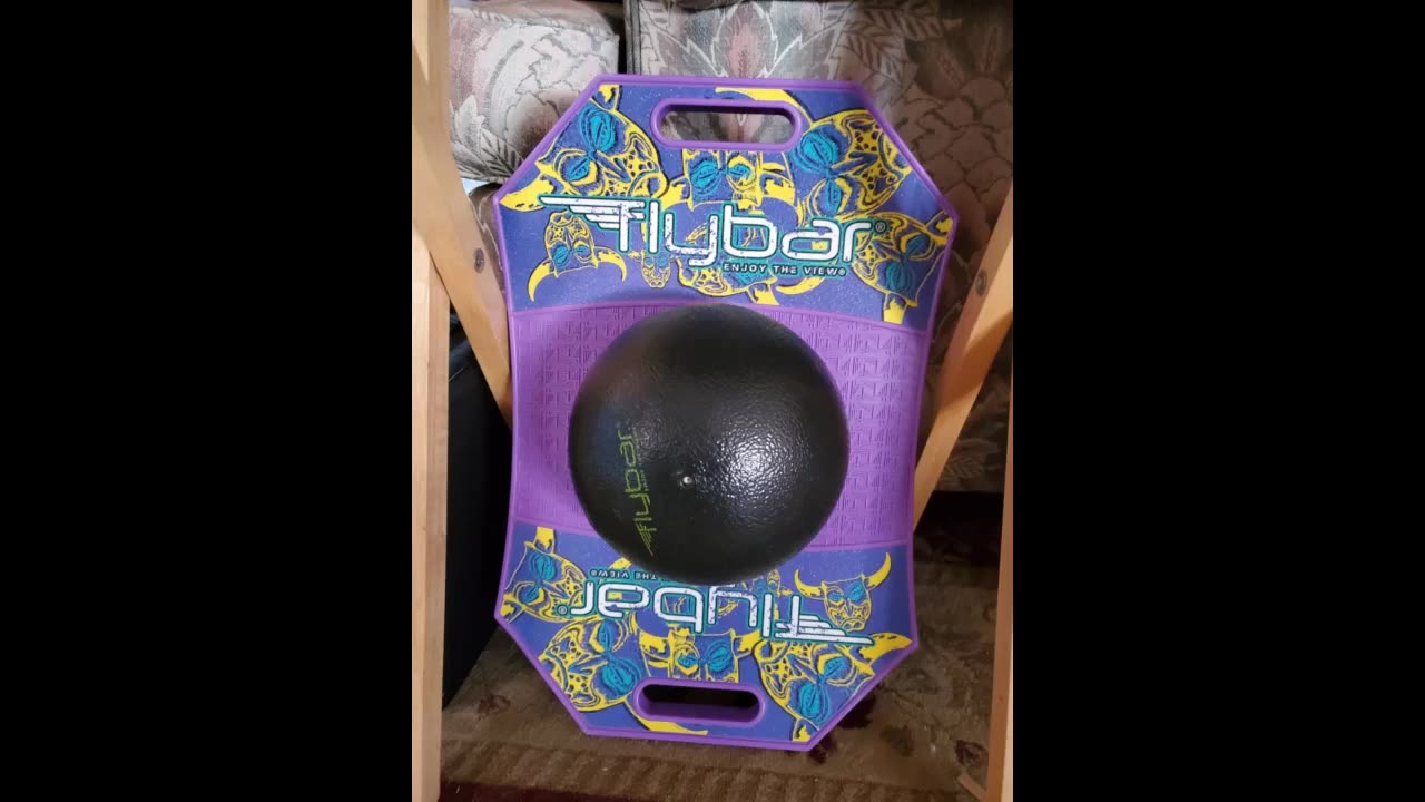 Flybar Pogo Ball for Kids, Jump Trick Bounce Board with Pump and Strong Grip Deck