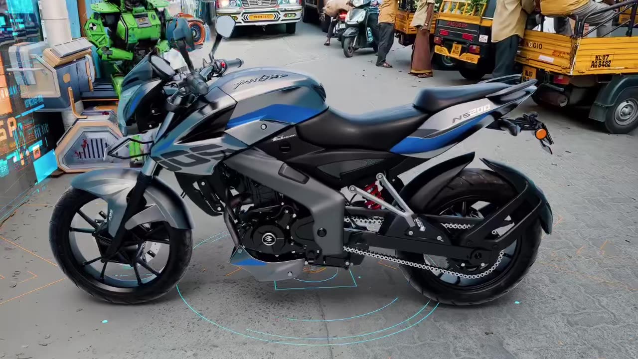 Transforming futuristic Pulsar🏍️ once again