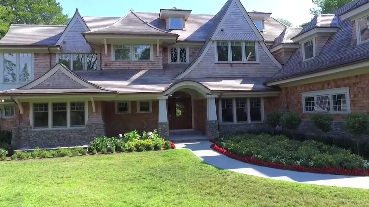 Stunning Stone and Shingled Estate in Newport, Rhode Island