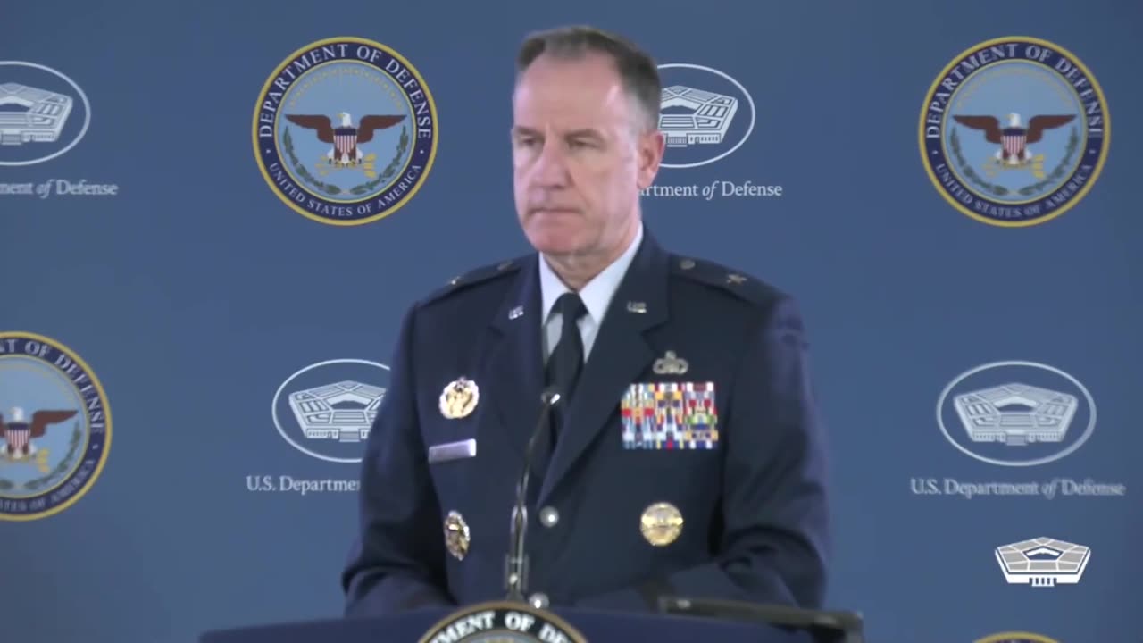 Pentagon Press Secretary Air Force Brig. Gen. Pat Ryder Holds Press Briefing After Successful Shoot Down Of High Altitude Object In Alaska - Friday February 10, 2023