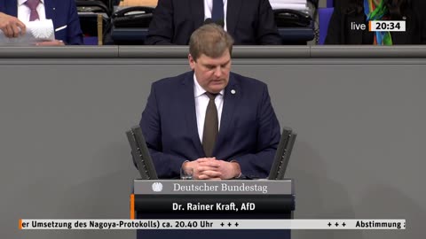 Dr. Rainer Kraft Rede vom 09.02.2023 - Stand der Umsetzung des Nagoya-Protokolls