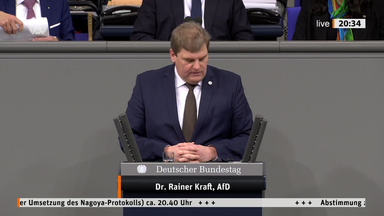 Dr. Rainer Kraft Rede vom 09.02.2023 - Stand der Umsetzung des Nagoya-Protokolls