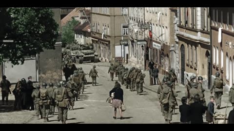 Liberation of the Dachau Death Camp at the end of WW2