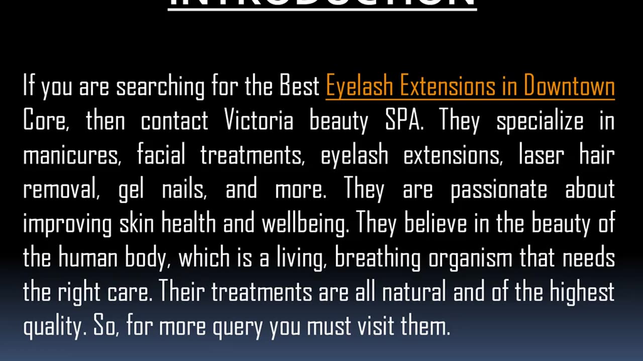 One of the Best Eyelash Extensions in Downtown Core
