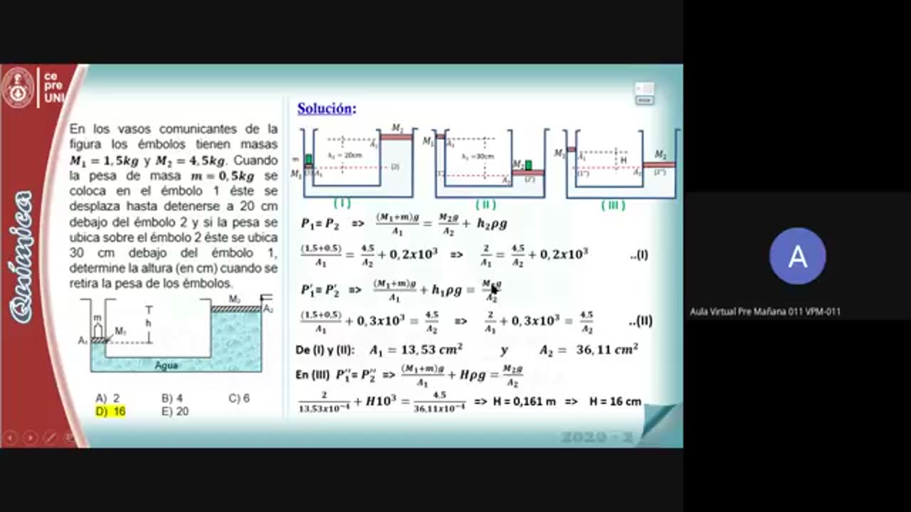 CEPRE UNI 2021 - 2 | SEMANA 10 | FÍSICA S02