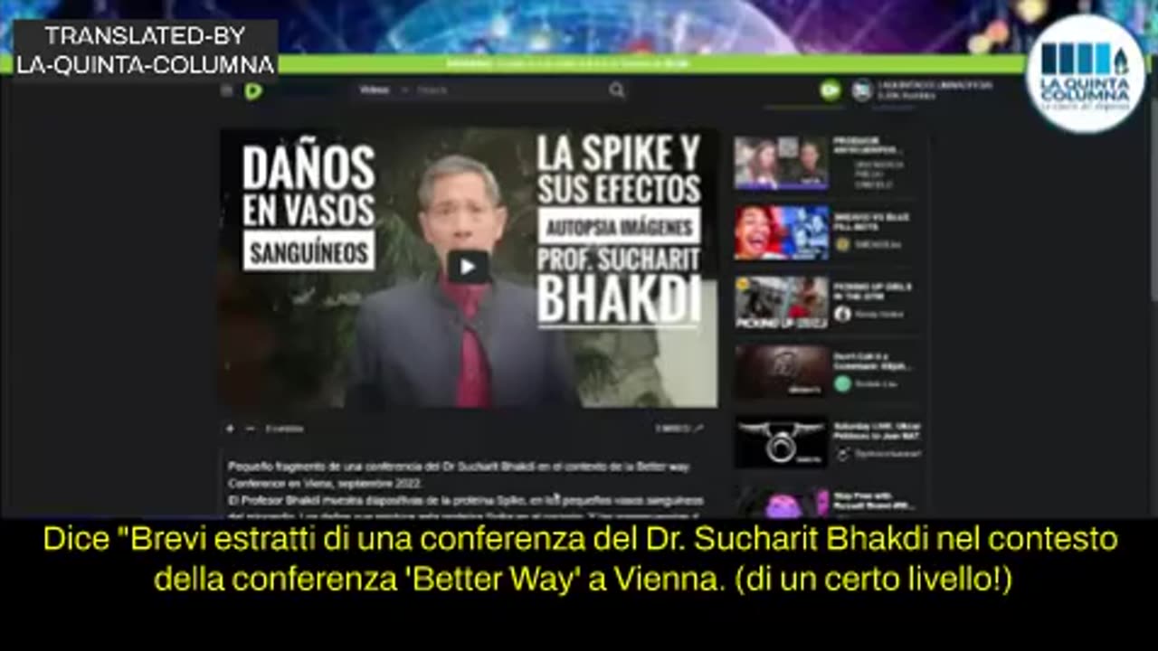 LA PROTEINA SPIKE NON ESISTE!!!! Guardate il video