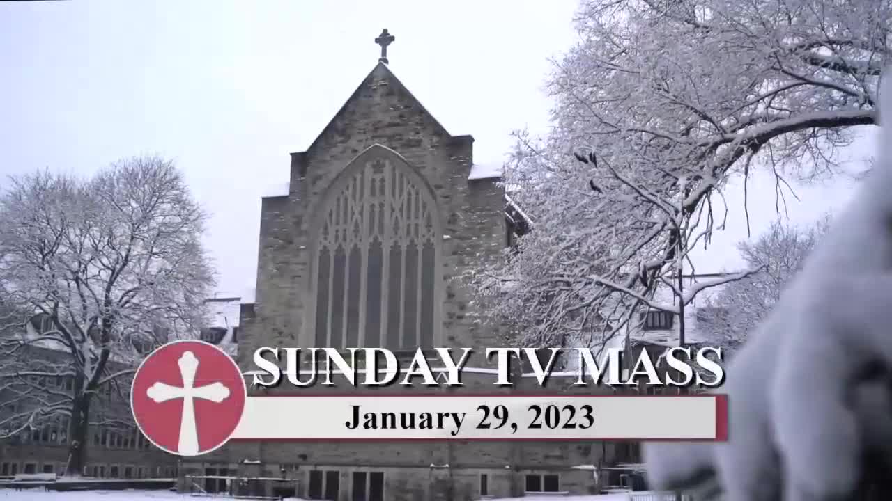 Sunday Catholic Mass Today | Daily TV Mass, Sunday January 29, 2023