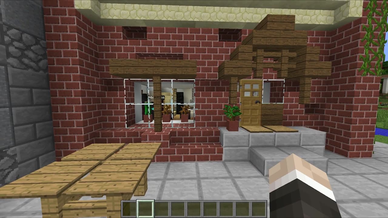 Transform my REAL LIFE HOUSE in Minecraft!