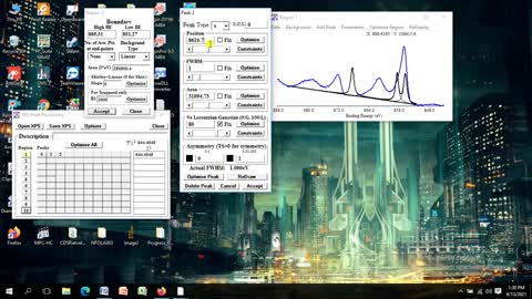 How to do Deconvolution of XPS Spectroscopy using XPS Peak 41 software