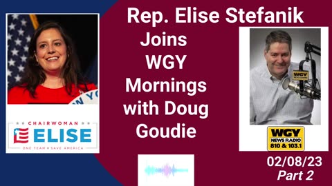 PART 2: Elise Joins WGY Mornings with Doug Goodie 02.08.2023