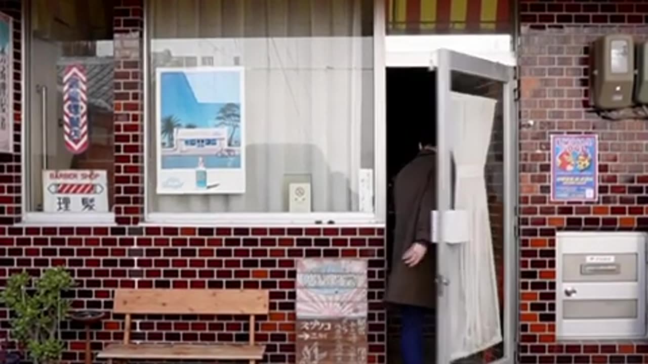 Nostalgic Barbershop in Japan #barber #japan #relaxing #barbershop #nostalgia