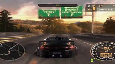 NFS Most Wanted Black Edition - Challenge Series Event 27 Gameplay(AetherSX2 HD)