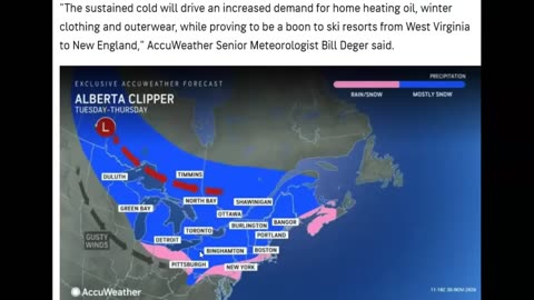 "RECORD COLD plunging south multiple waves next week" [early winter or flash freeze or 'mini iceage' on america europe africa]