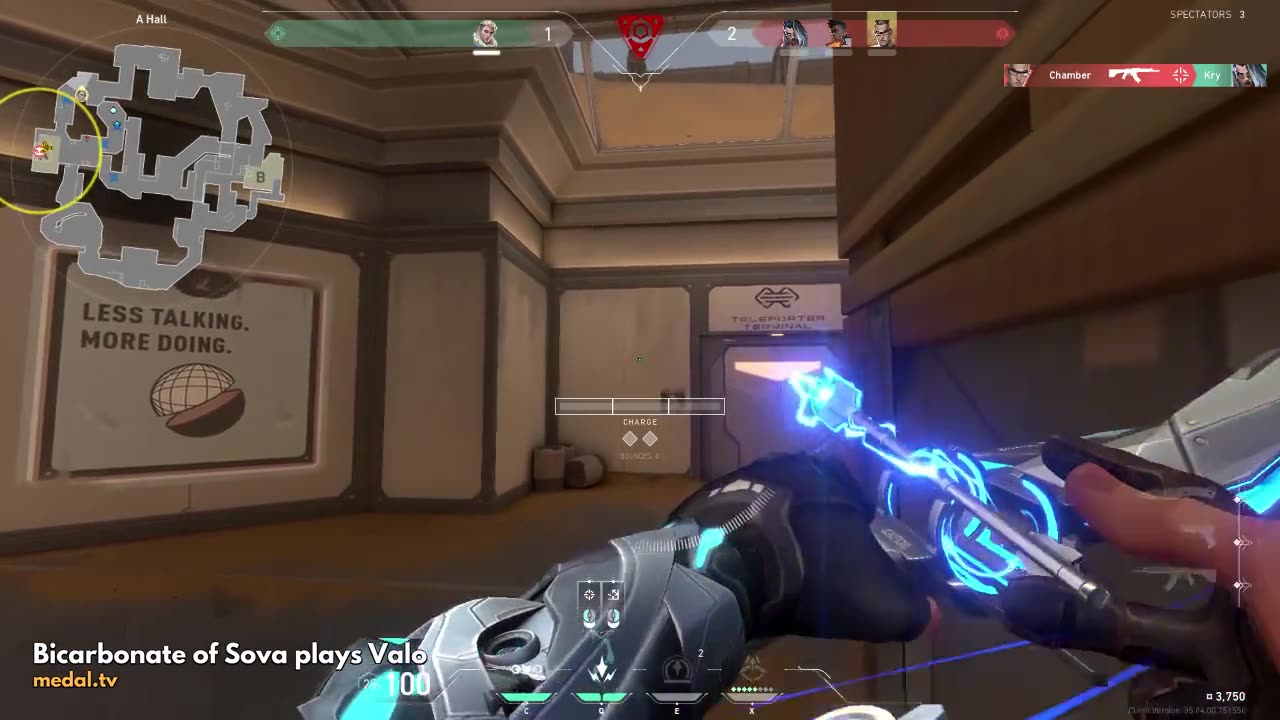 Post-Plant Shock Dart From A Hall To A Default On Fracture Map (Killing Me Does NOT Make U Safe LOL) | Valorant Short Clips