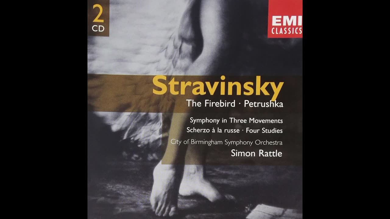 Stravinsky "Symphony in three movements" - Simon Rattle (1986)