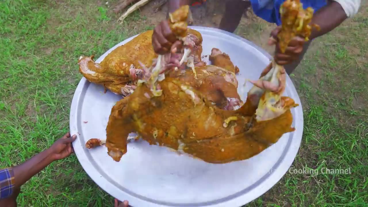 FULL MUTTON AND RICE COOKING