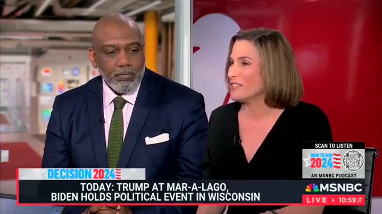 MSNBC Finds It 'Shocking' That Americans Trust Trump More Than Biden