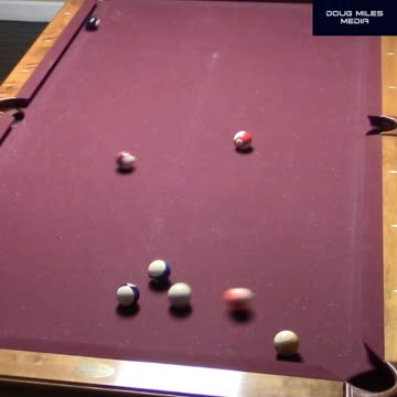 8 BALL INTO THE CORNER COMBINATION!