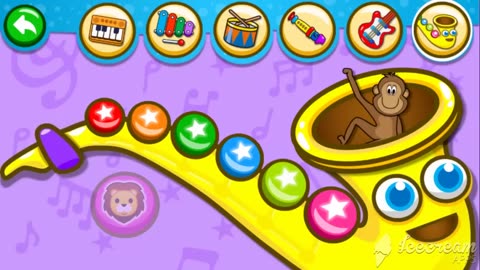 Musical Instruments for Children 🎼🎹🎺🎻Animal Sounds_Children's Piano