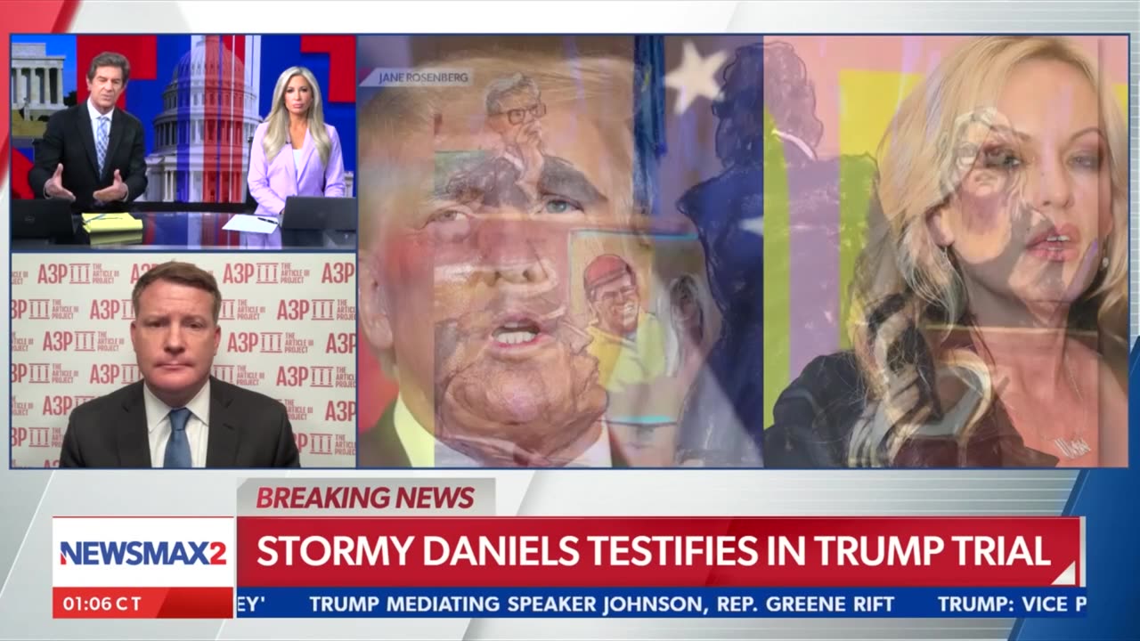 Mike Davis on Newsmax: “Stormy Daniels Is Certainly A Performer”