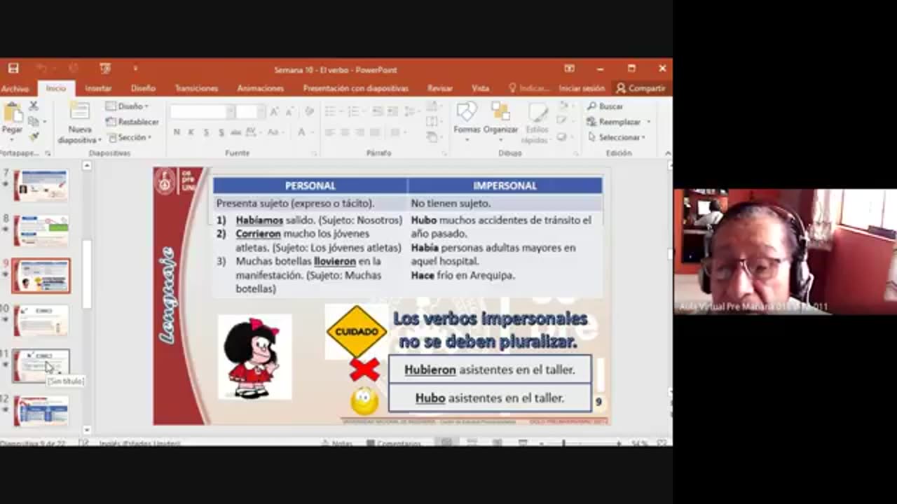 CEPRE UNI 2021 - 2 | SEMANA 10 | LENGUAJE