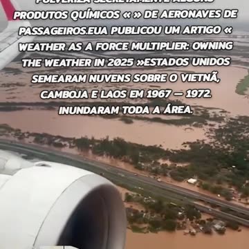 O ladrão cumpriu com que disse que iria fazer, com a ajuda do Biden e a operação Popeye "HAARP" extirpar os gaúchos.