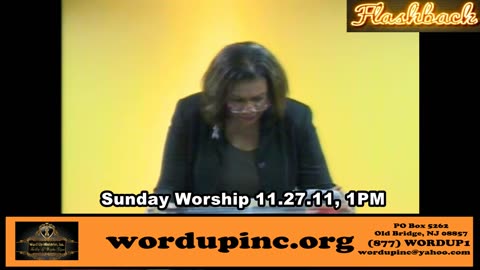 Sunday Worship 11.27.11, 1PM-FB