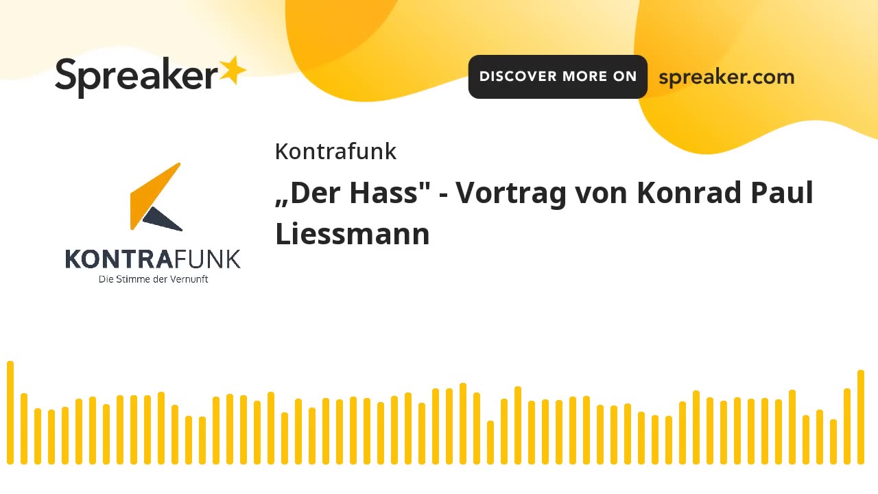 Kontrafunk Vortrag Folge 6: „Der Hass" – Vortrag von Konrad Paul Liessmann