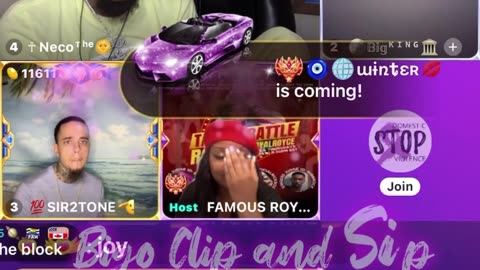 Royce let's Sir2Tone n Neec perform for post show 5/30/24 #bigoclipandsip