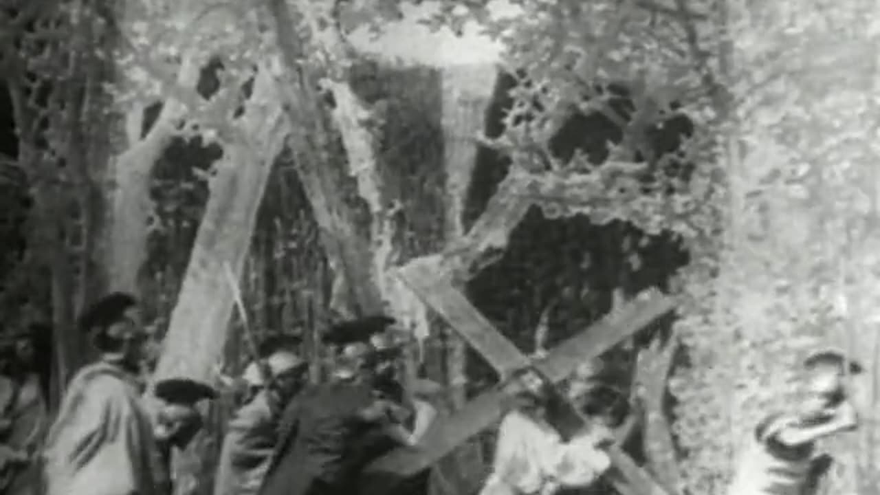 The Life & Passion Of Jesus Christ, La Société Lumière, France (1898 Original Black & White Film)