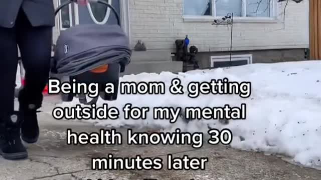 Getting outside with my children for mental health but…