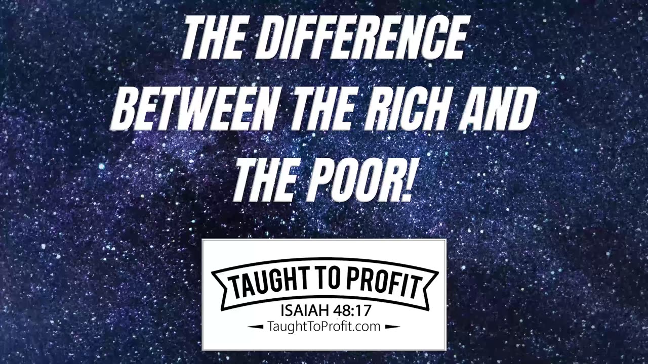 The Difference Between The Rich And The Poor! How To Become A Success In Life!
