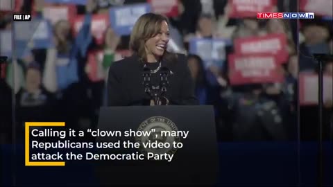 In a drunken video message, Kamala revealed the Trump effect