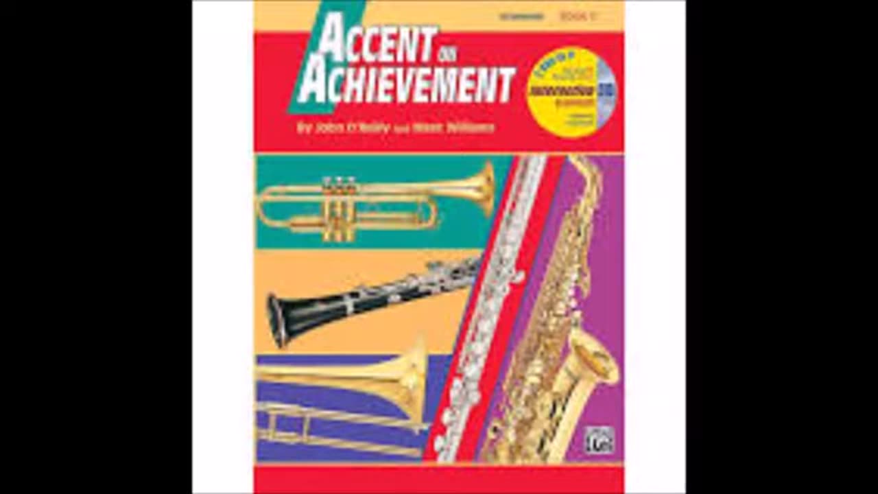 Trombone Method 22 and 23 of Accent on Achievement Book 2