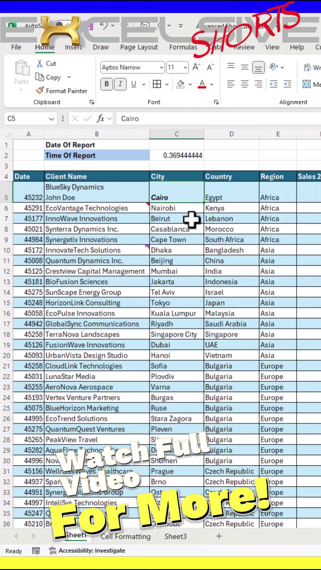 Change Font Style & Size in Excel Instantly (Shortcut Included!)