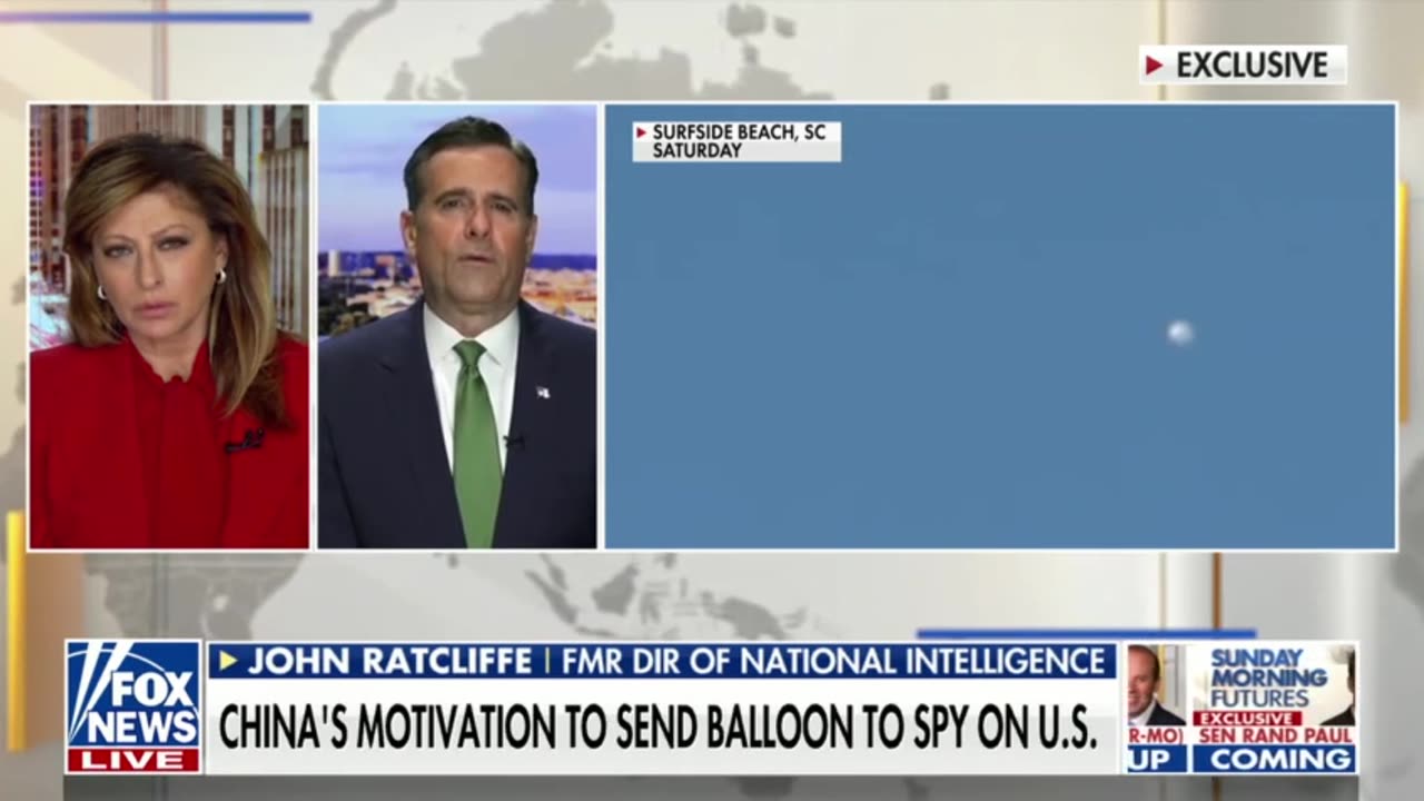 "It's NOT True. I Can Refute It" - Former DNI Ratcliffe Is Latest to Confirm NO Spy Balloons Over US