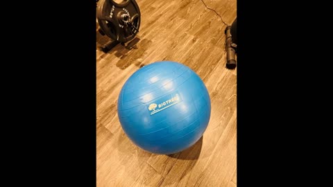 Exercise Ball, Yoga Ball Balance Pilates Anti-Burst with Pump Stability Fitness Ball Birthing C...
