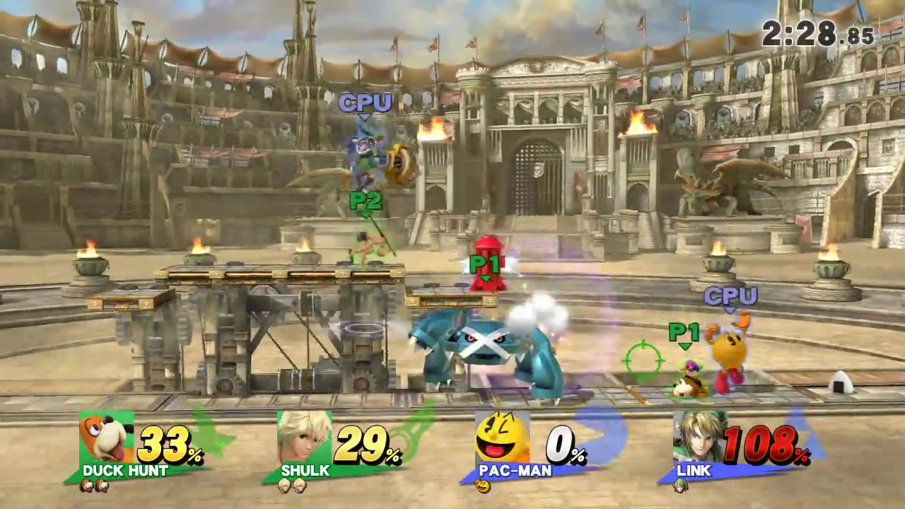 Super Smash Bros 4 Wii U Battle304