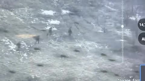 Russians Run Away As Ukrainians Watch and Make Fun of Them