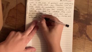 Page 3 of BOOK TWO - SUBJECTS OF LIFE being written